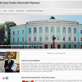 Сайти: zu.edu.ua/de